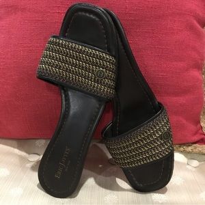 Eric Javits leather sandals